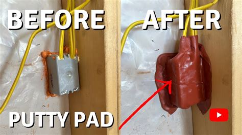 electrical putty box|putty for outdoor electrical.